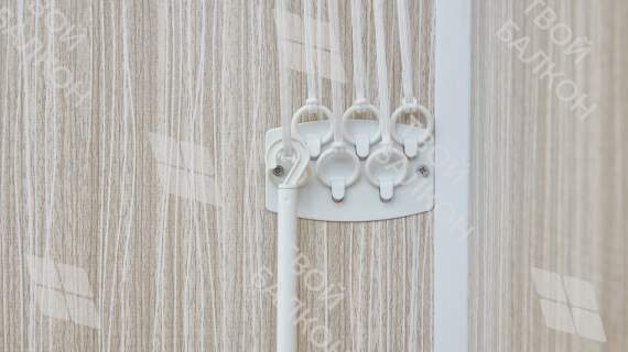 Отделка балкона МДФ с утеплением и остеклением