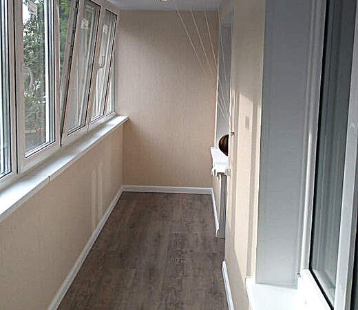 ПВХ панели для внутренней отделки балкона в Москве