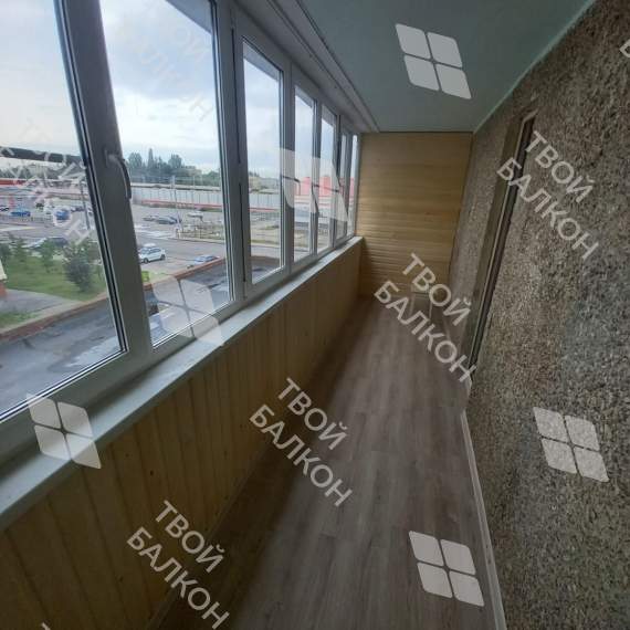 Отделка балкона с утеплением в многоквартирном доме Отделка балкона с утеплением в многоквартирном доме