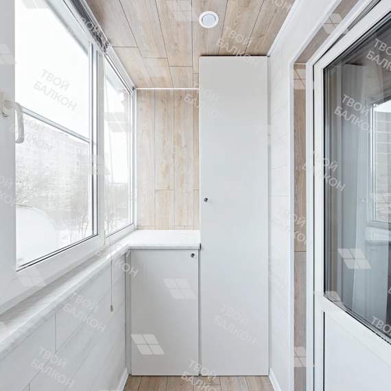 Отделка балкона ламинатом Отделка балкона ламинатом